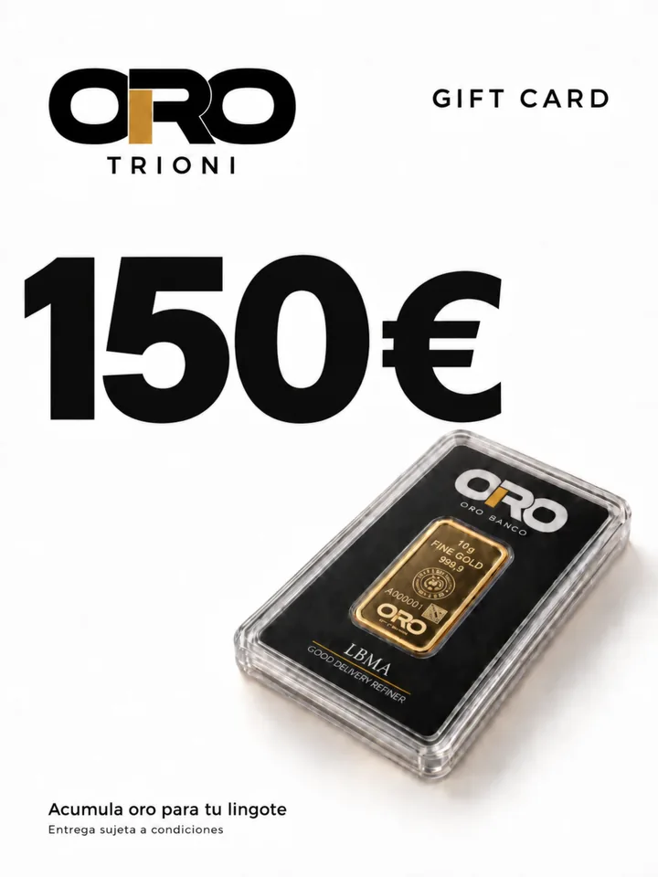 Tarjeta regalo Trioni Gold de 150 €