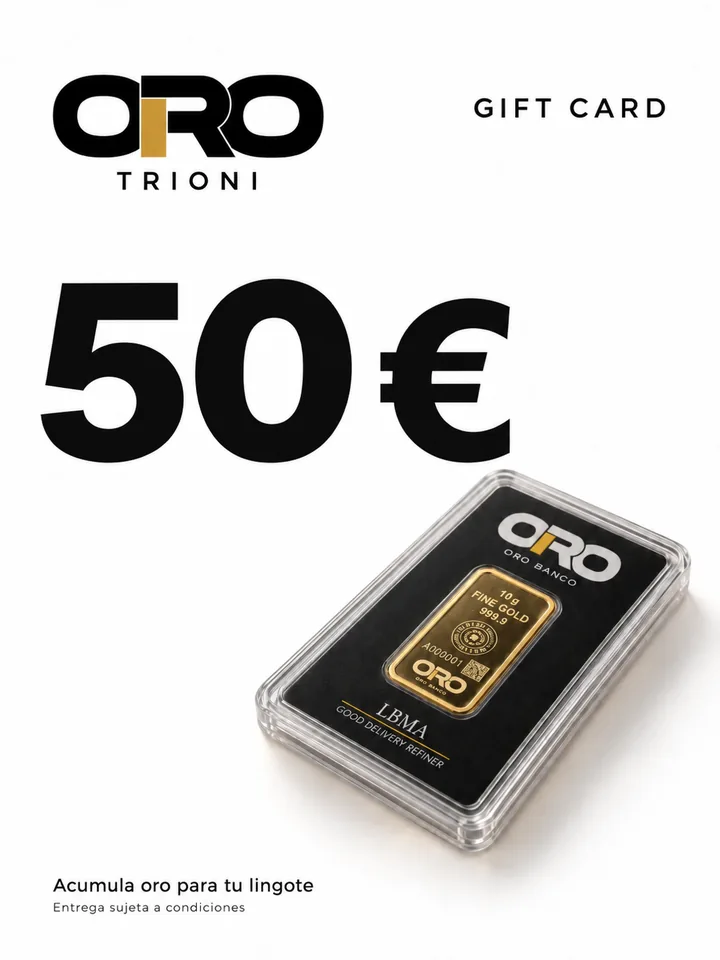 Tarjeta regalo Trioni Gold de 50 €