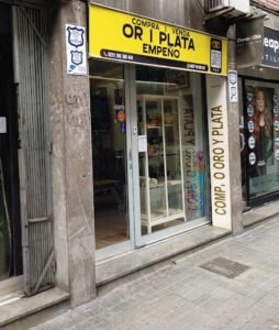 Tienda Trioni Gold en C/ Mallorca, 561